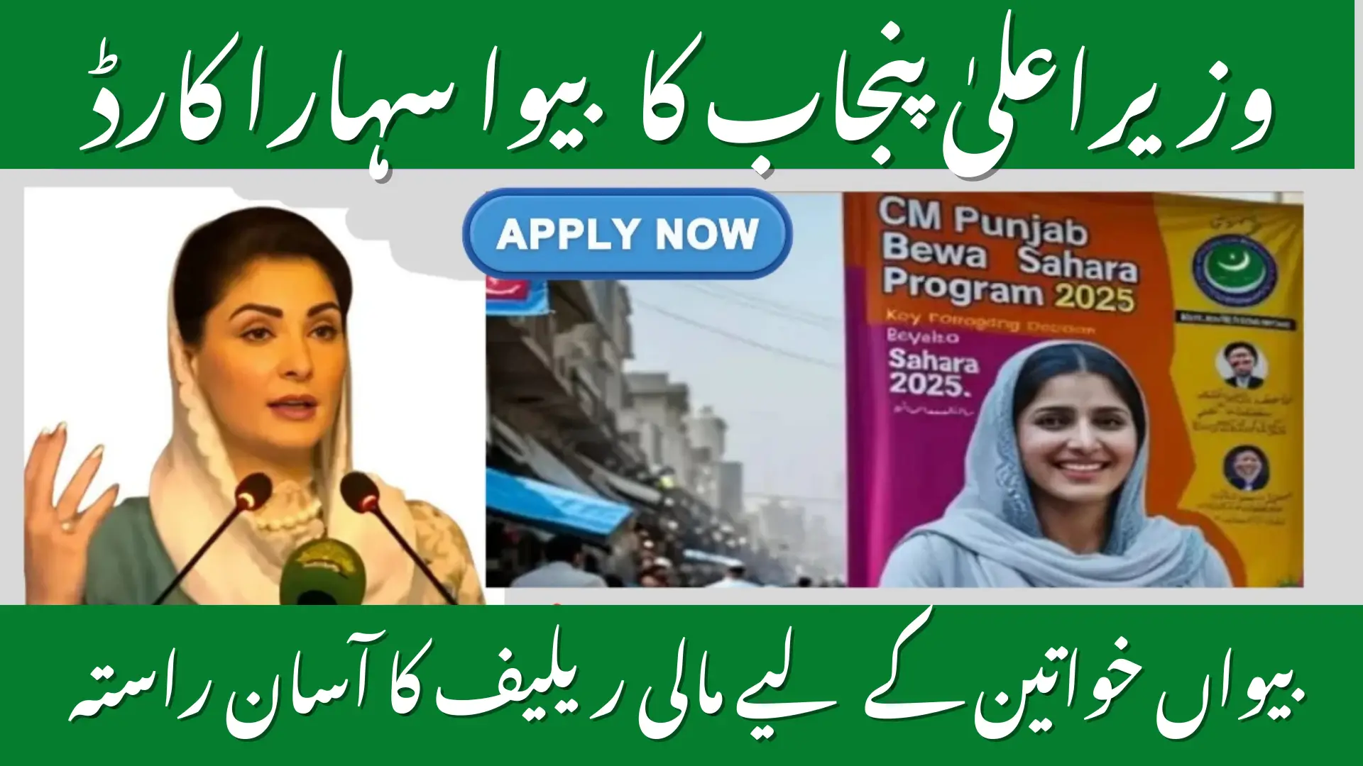 CM Punjab Bewa Sahara Card 2025