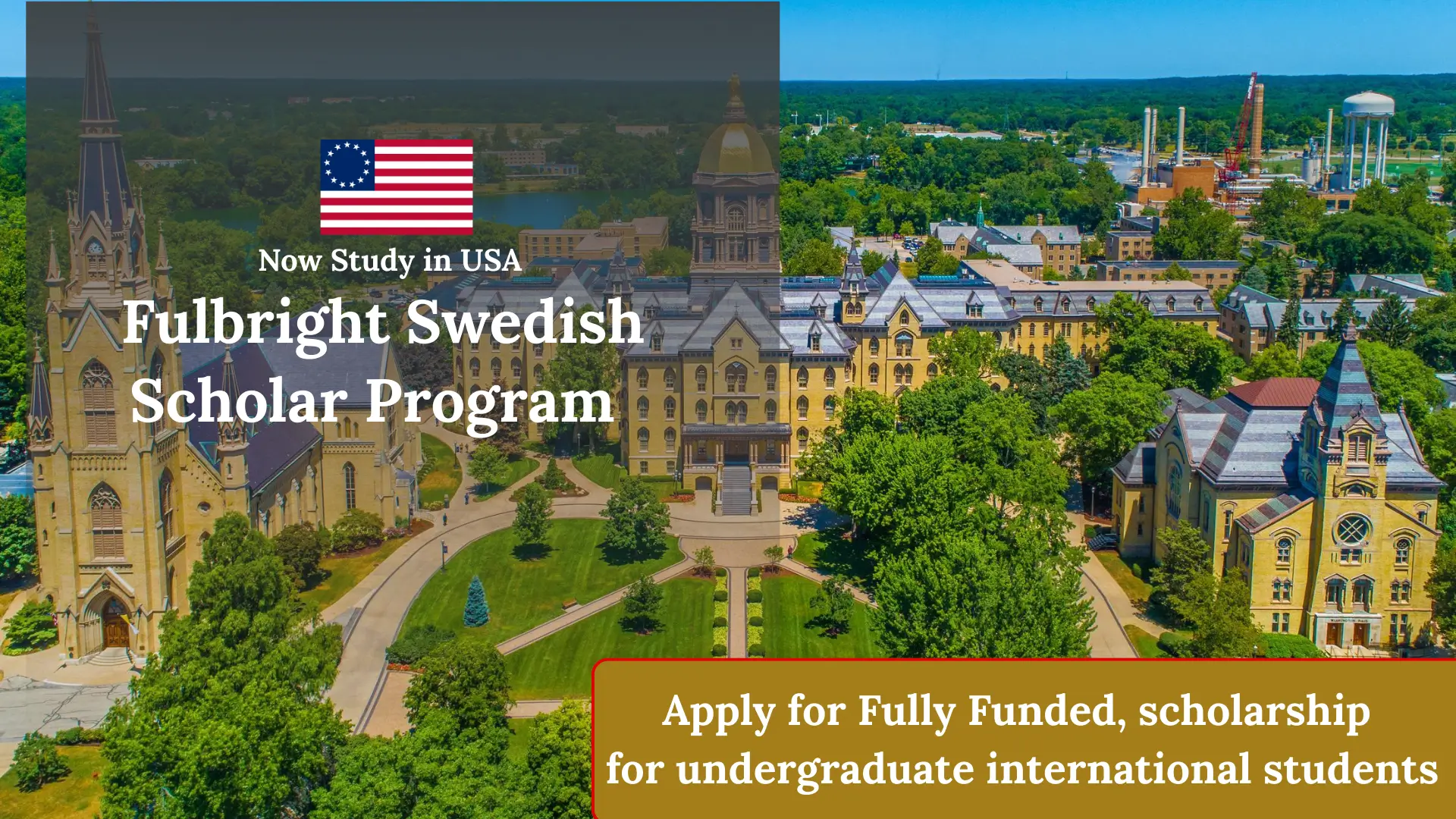 Fulbright Swedish Scholar Program 2026 in USA